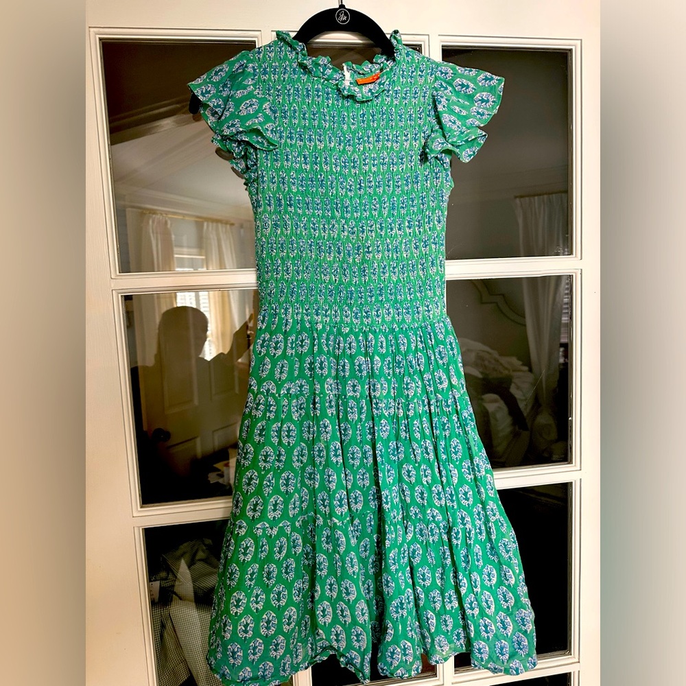 Oliphant XS Smocked Flirty Short Lisbon dress.